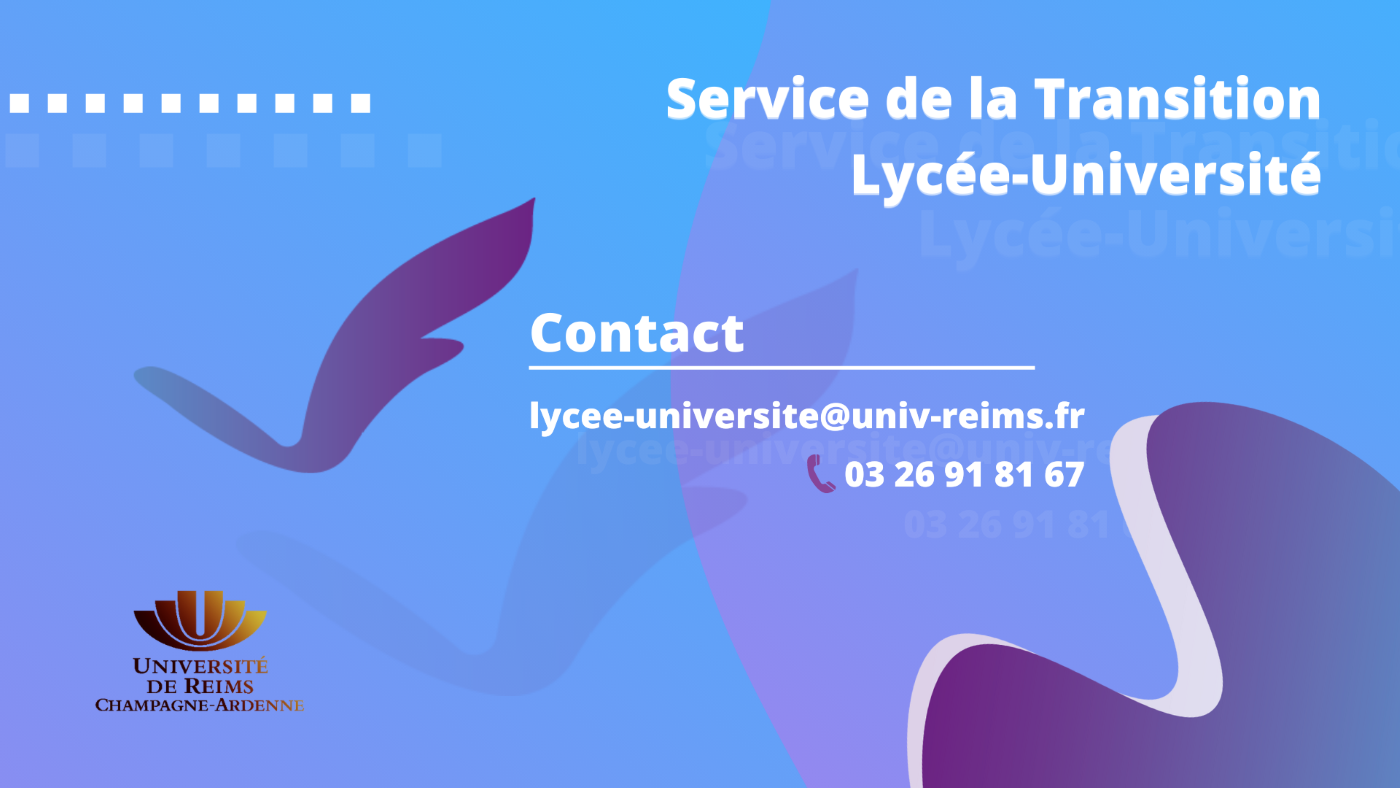 Le service Transition Lycée-Université